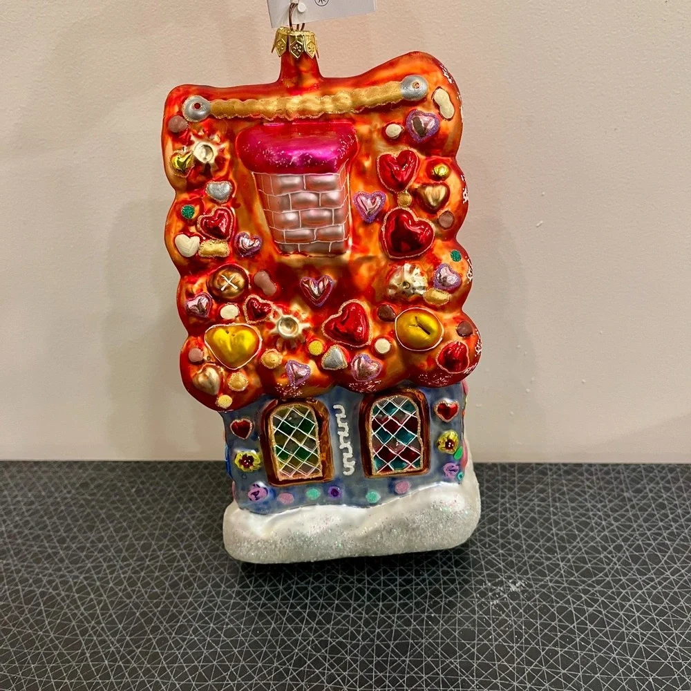 Christopher Radko SUGAR SHACK EXTRAVAGANZA Glass‎ Ornament Limited Edition Large